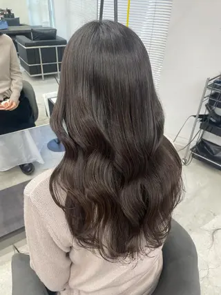 ロング カラー 💗韓国ヘア/透明感 💗若菜あいこのヘアスタイル