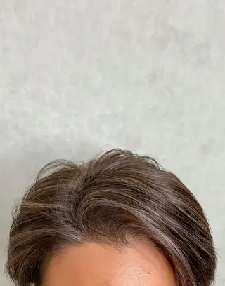 カラー メンズ 🌱ブリーチ・透明感 カラー/mapi🦭のヘアスタイル