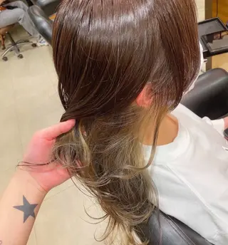 セミロング カラー Hair's RooMのヘアスタイル