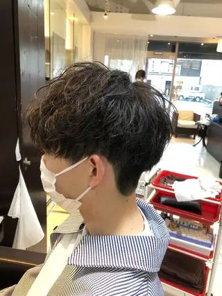 パーマ メンズ カ レラのヘアスタイル