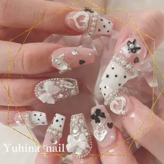 ネイル Yuhina _nail‪ෆ‪.*のネイルデザイン