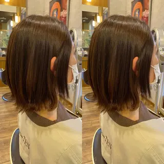 ミディアム カラー 🐸鈴木 綾乃🐸のヘアスタイル