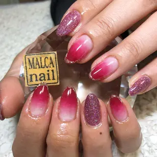 ミディアム カラー パーマ ヘアアレンジ キッズ ネイル マツエク・マツパ MALCAnail(マルカネイル)所属・荒木 莉奈のネイルデザイン