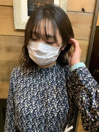 ミディアム SHIAN 八王子👼鬼塚さやかのヘアスタイル