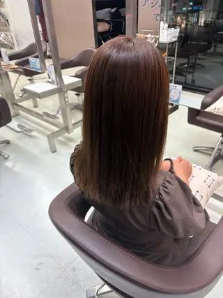 セミロング WILL西宮店所属・WILL西宮野崎琴水 /透明感カラーのヘアスタイル