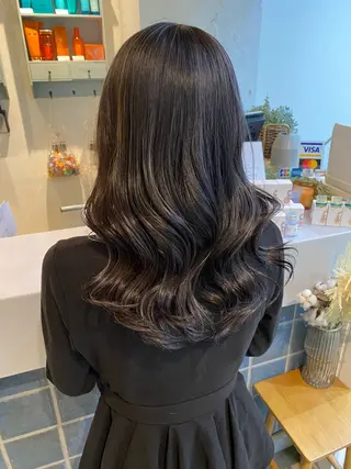 ロング カラー N°+aero 😊れいか😊のヘアスタイル