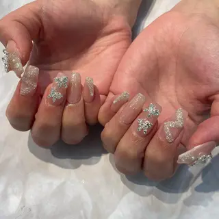 ロング ネイル Nail&Eye lashレクランのネイルデザイン