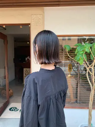 ミディアム カラー ヘアアレンジ 中津/柔らかカラー/ ナガオ　イズミのヘアスタイル