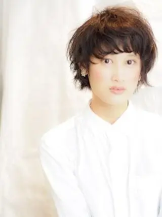 ショート カラー オーナースタイリスト 佐藤のヘアスタイル