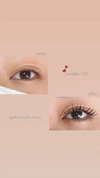 マツエク・マツパ ♡tiana juna˖ ࣪⊹のマツエク・マツパデザイン