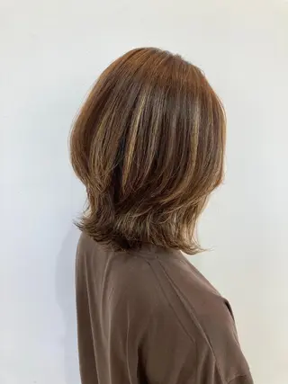 カラー ショート ルクール柏崎店　山岸 亜依瑠のヘアスタイル
