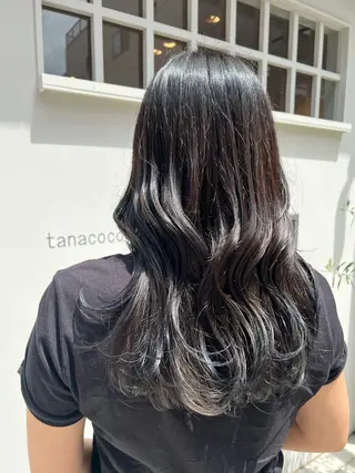 ロング カラー 美容室tanacocolo所属・草野 ゆずきのヘアスタイル