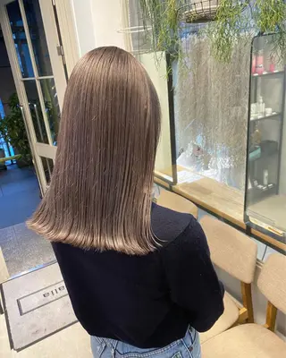 ミディアム カラー Rio 渋谷のヘアスタイル