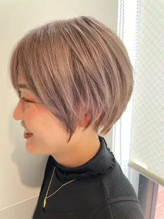 ショート share salon higashi umeda所属・林 時也のヘアスタイル