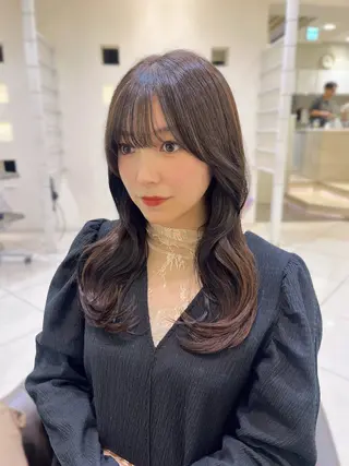 セミロング 🫧褒められヘア🪄 酸性縮毛矯正銀座🫧のヘアスタイル