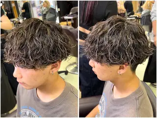 パーマ メンズ メンズカット/柏/韓 国/メンズパーマ航太のヘアスタイル