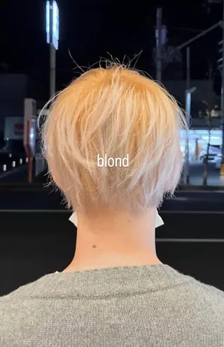 ショート カラー セジールヘアメゾン所属・韓国レイヤー/透明感 カラー🐈曾根高のヘアスタイル