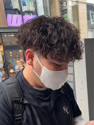 パーマ メンズ 🔥メンズ特化🔥 永瀬椋のヘアスタイル