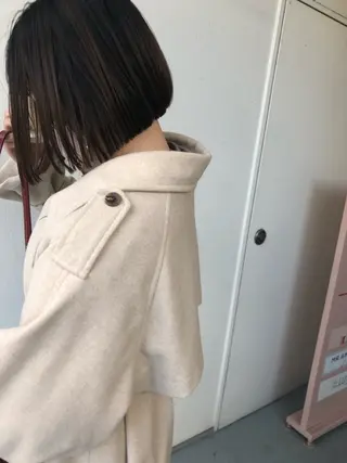 ショート ダメージレス◎東区/ 艶カラー💫/斉藤拓のヘアスタイル