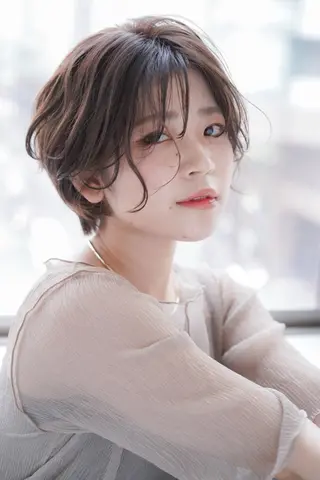 カラー Lucca Lance所属・岩間 渉のヘアスタイル