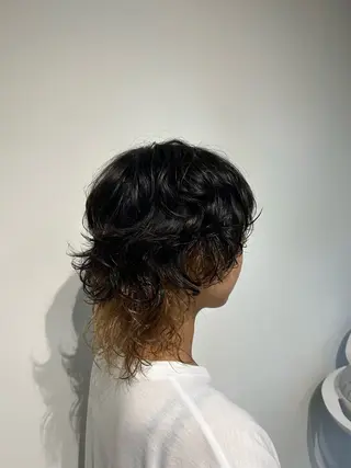 ミディアム 新潟/万代/レイヤー 韓国風/明間未来のヘアスタイル