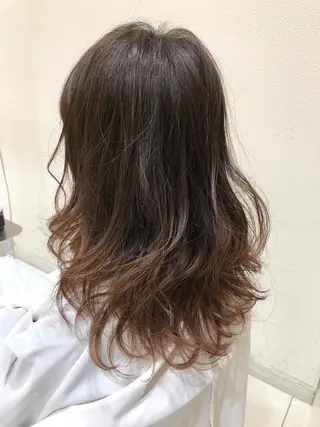 セミロング 福元 保雄のヘアスタイル