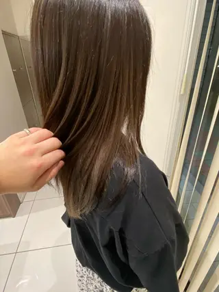 ロング カラー 髪質改善カラー/店長 宮内秀峰のヘアスタイル