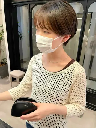 ショート 中澤 美緒のヘアスタイル
