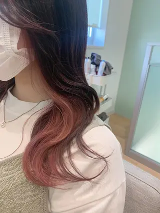 カラー 村松 萌のヘアスタイル