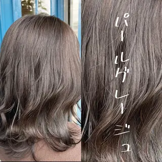 セミロング カラー 小嶋 秀明/ 本物の髪質改善⭐️のヘアスタイル