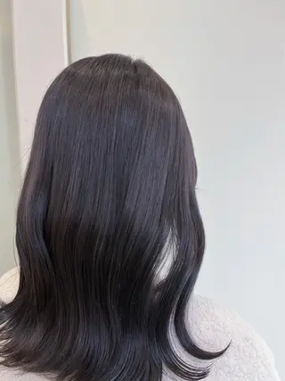 ミディアム カラー 🍜のばた 🍜のヘアスタイル