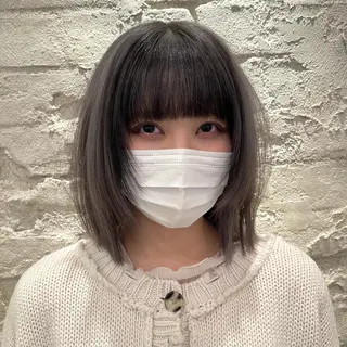 ミディアム カラー 🌈モテるベージュ カラー💕成島 宙のヘアスタイル