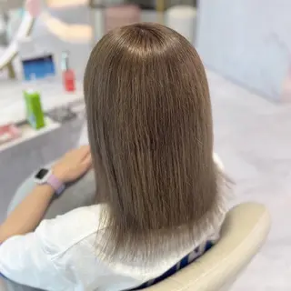 ミディアム カラー Ayu🍯/名駅/ ハイトーン/ヘアメのヘアスタイル