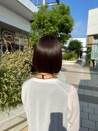 ミディアム カラー 🫧Ai/ ロロネー森ノ宮💖のヘアスタイル