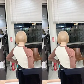 ショート Y Uのヘアスタイル