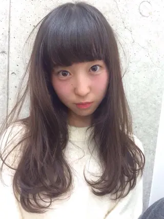 セミロング カラー ブランロール中目黒店所属・stylist 杉浦駿生のヘアスタイル