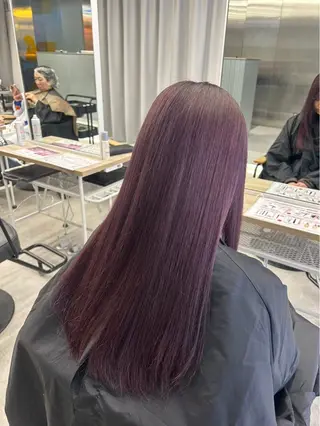 セミロング カラー シャドウパーマ/ ルーズパーマ/メンズのヘアスタイル