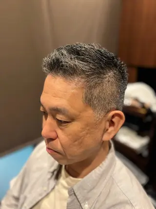 ショート メンズ ヒロ銀座ヘアーサロン六本木店所属・宮崎 陽樹のヘアスタイル