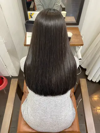 ロング 🍒ᩚ名駅/艶髪 縮毛矯正/あゆ🍒ᩚのヘアスタイル