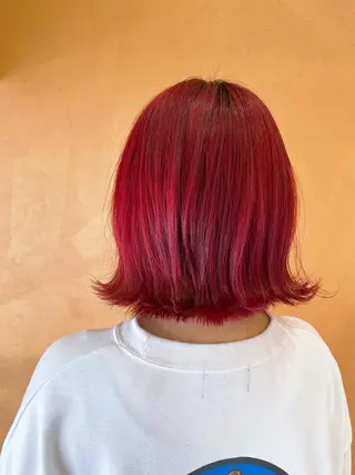 ミディアム 山口 明日花のヘアスタイル