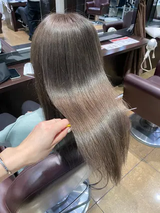 カラー hina☺︎ 髪質改善/ストレートのヘアスタイル