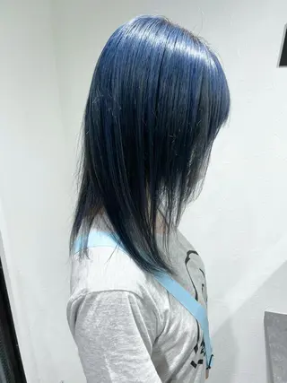 セミロング カラー 2nd所属・🤍2nd🤍田所 美希のヘアスタイル