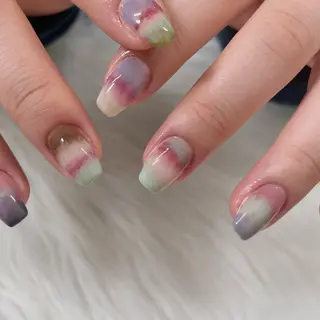 ミディアム JFYnail所属・昭和町ネイル 𝘯𝘢𝘮𝘪のネイルデザイン