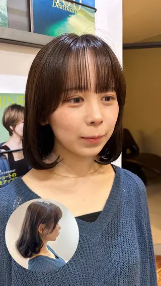 momo 札幌美容師のヘアスタイル