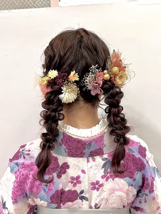 ヘアアレンジ 💎艶髪💎 町田莉彩のヘアスタイル
