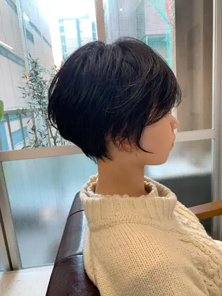 ショート ショート、ボブ特化 長島智彦のヘアスタイル