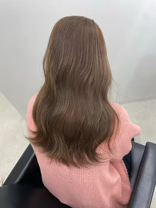 ロング カラー 冨木 雄斗のヘアスタイル