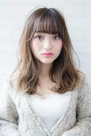 セミロング 高橋 一矢のヘアスタイル