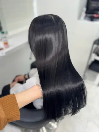 ロング カラー ヘアアレンジ メンズ 🩰韓国ガーリー🏹 kotono🪽のヘアスタイル