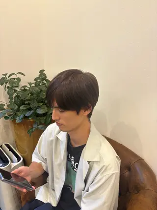 カラー メンズ レイヤーカット/艶髪 /パーマaikoのヘアスタイル